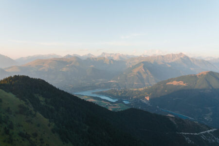 Tour de l'Obiou GR® de Pays étape Lachaup à Pellafol - Photo ©Gontran Isnard - Lac du Sautet