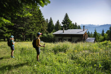Tour de l'Obiou GR® de Pays étape Lachaup à Pellafol - Photo ©Jessica Bordeau - refuge Samblue